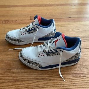 Jordan 3 Retro OG true blue. Size 13.